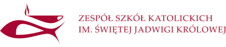Zespół Szkół Katolickich im św. Jadwigi Królowej  logo